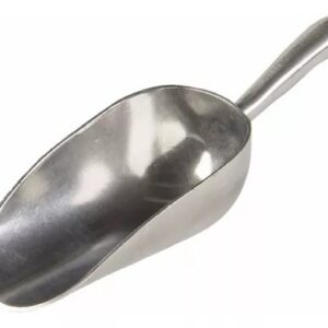 Cucharón de aluminio color gris