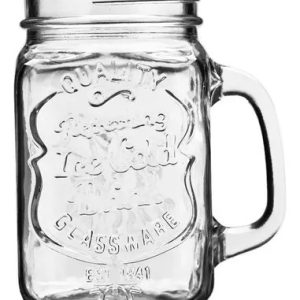 Juego de 24 Frascos de Vidrio Estilo Mason Jar con Tapa y Popote